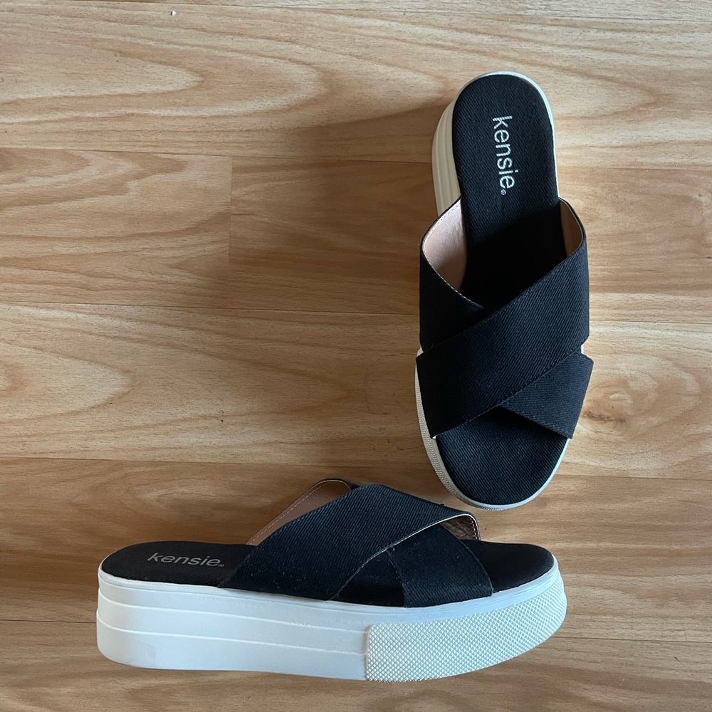 Super Cute Kensie Rone Chunky Platform Sandals - Sz 6.5